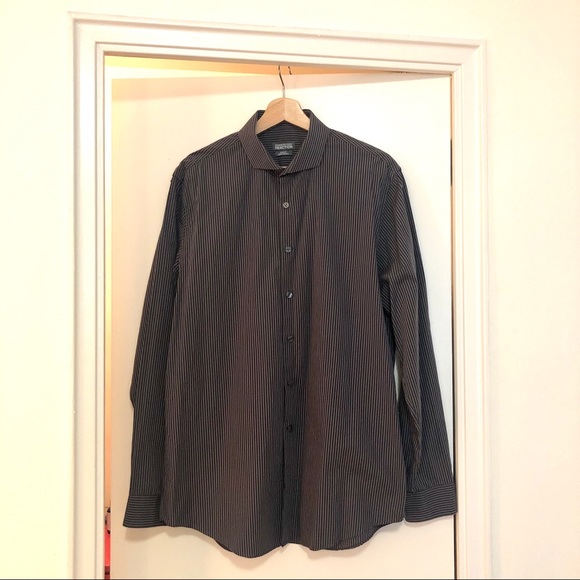 KENNETH COLE REACTION slim fit button down shirt - Picture 1 of 6
